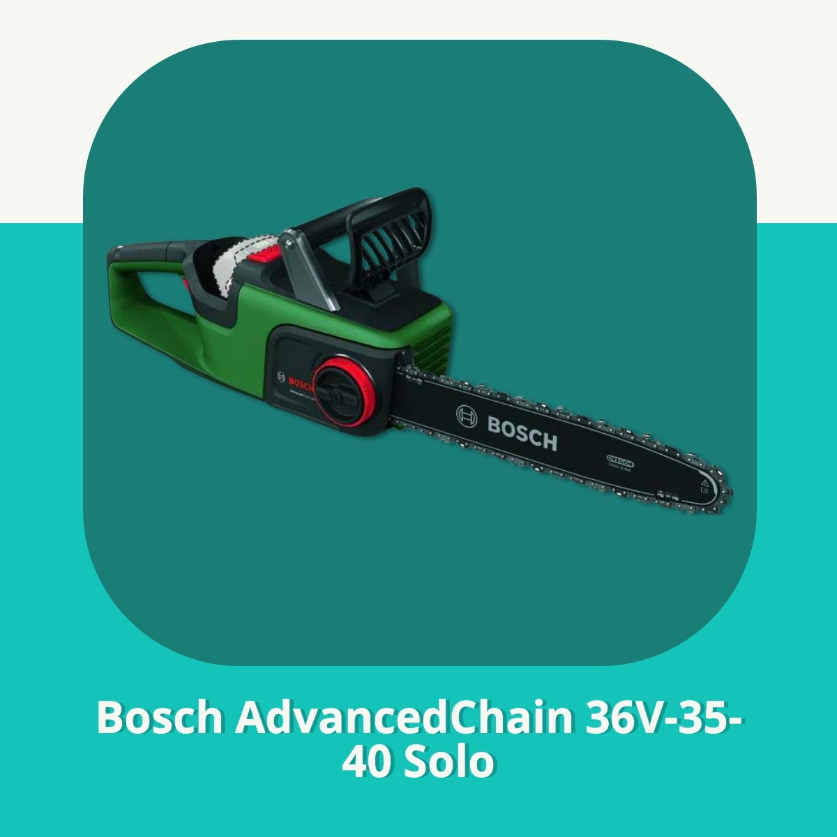 Anmeldelse af Bosch AdvancedChain 36V-35-40 Solo