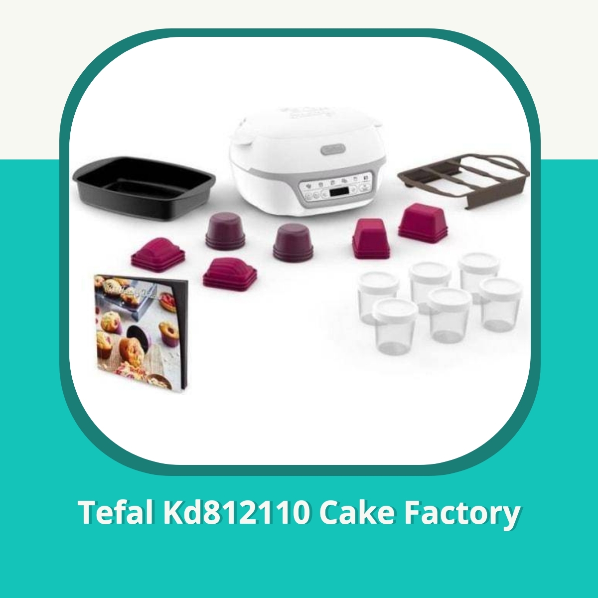 Recension af Tefal Kd812110 Cake Factory