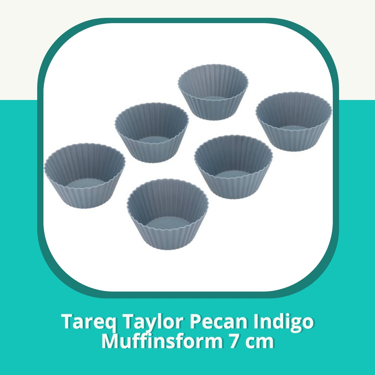 Recension af Tareq Taylor Pecan Indigo Muffinsform 7 cm