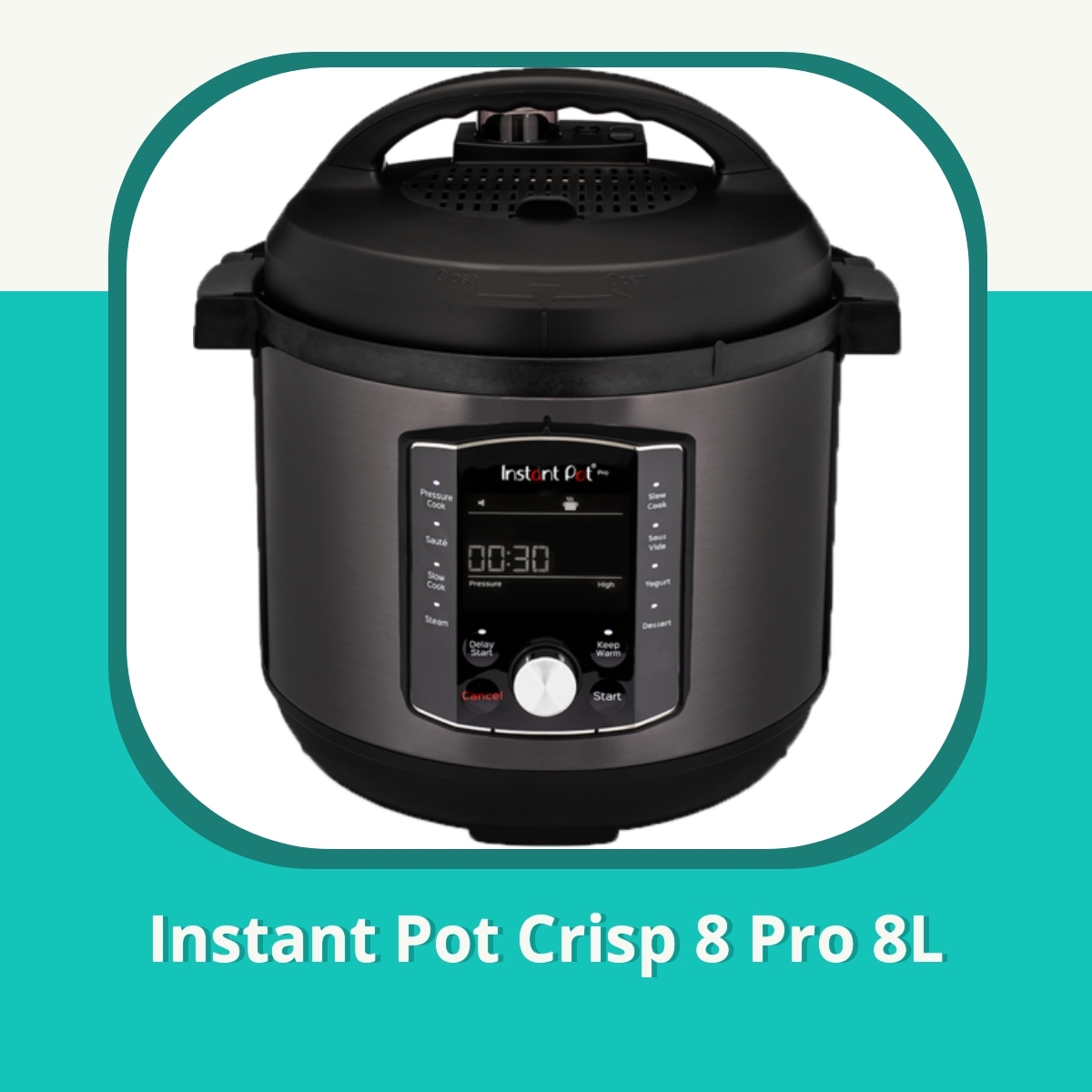Anmeldelse af Instant Pot Crisp 8 Pro 8L