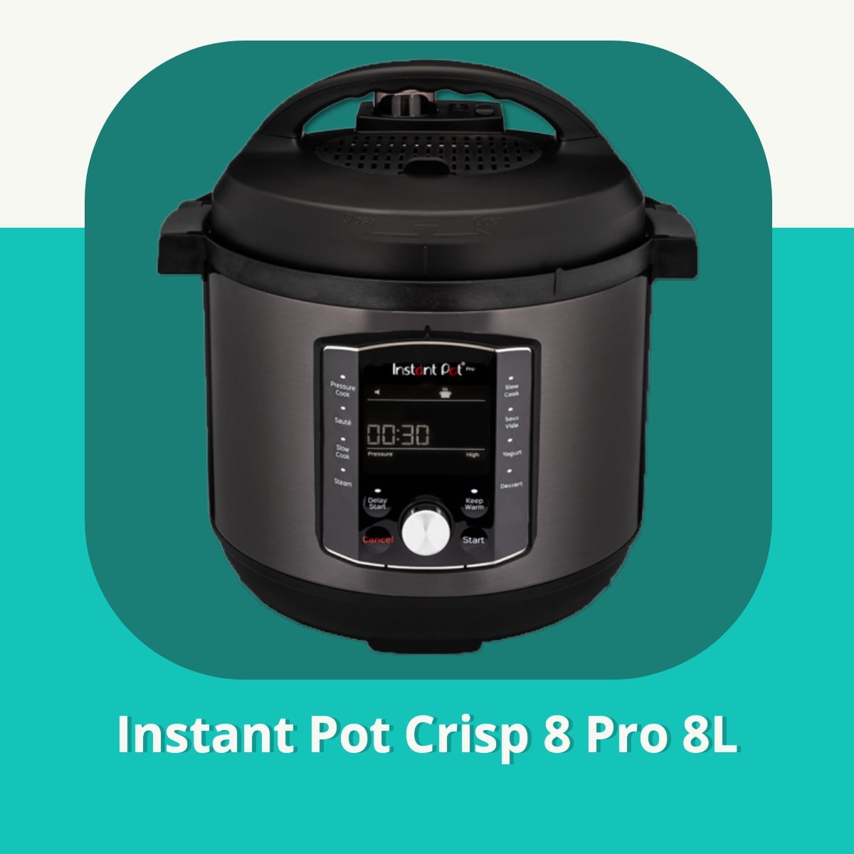 Anmeldelse af Instant Pot Crisp 8 Pro 8L