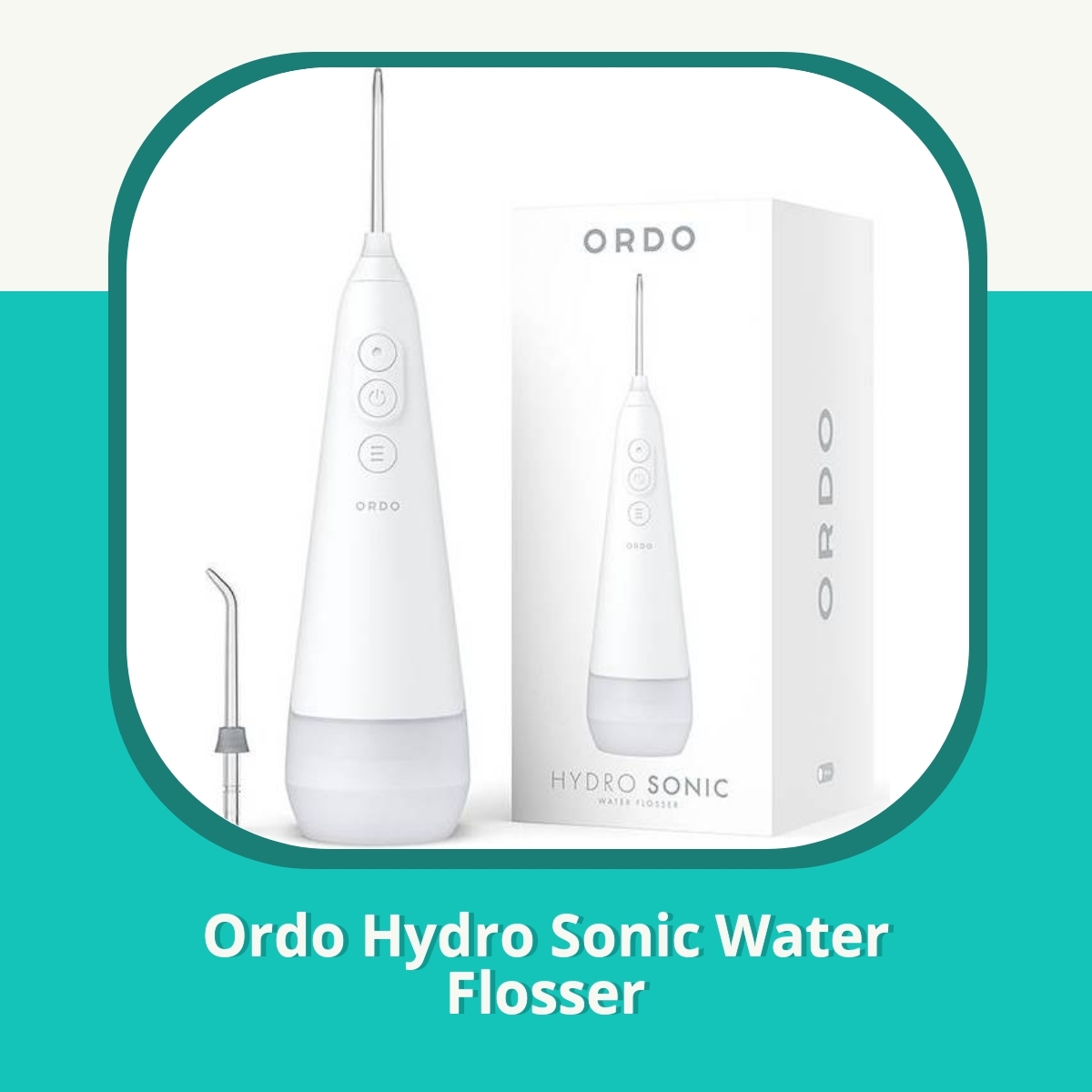 Anmeldelse af Ordo Hydro Sonic Water Flosser