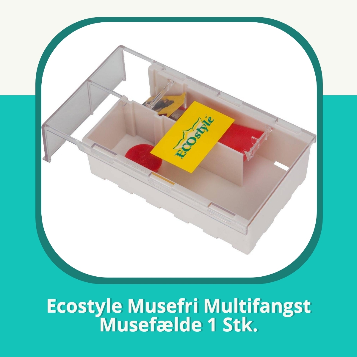 Anmeldelse af Ecostyle Musefri Multifangst Musefælde 1 Stk.