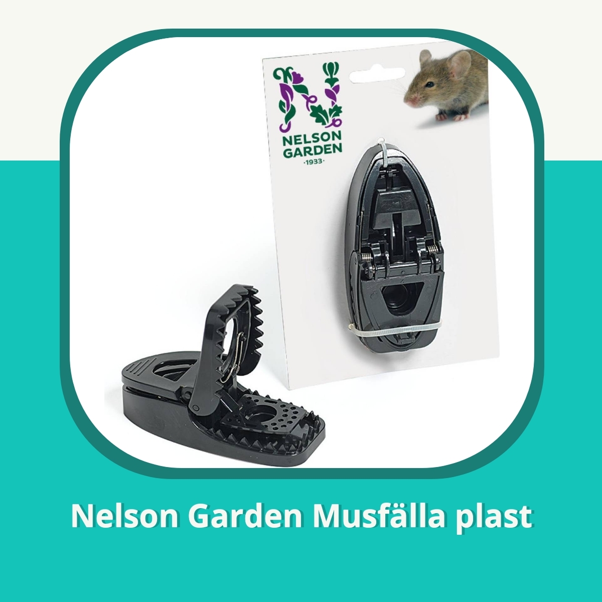 Recension Nelson Garden Musfälla plast