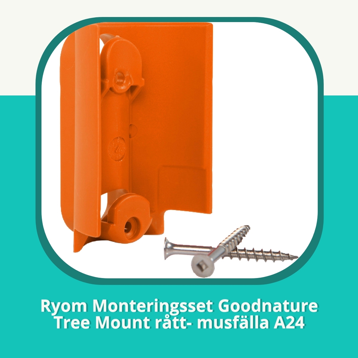 Recension af Ryom Monteringsset Goodnature Tree Mount rått- musfälla A24