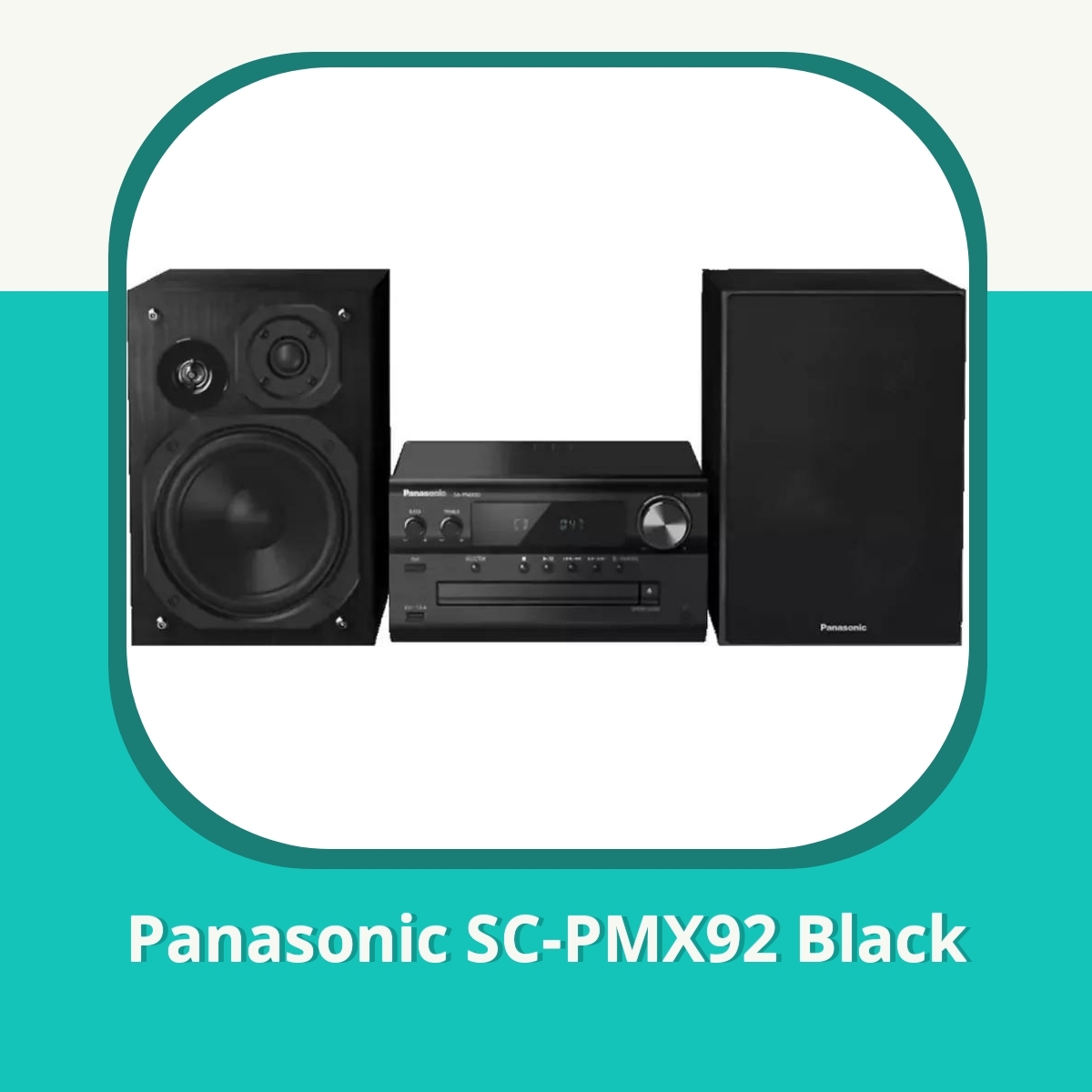 Anmeldelse af Panasonic SC-PMX92 Black