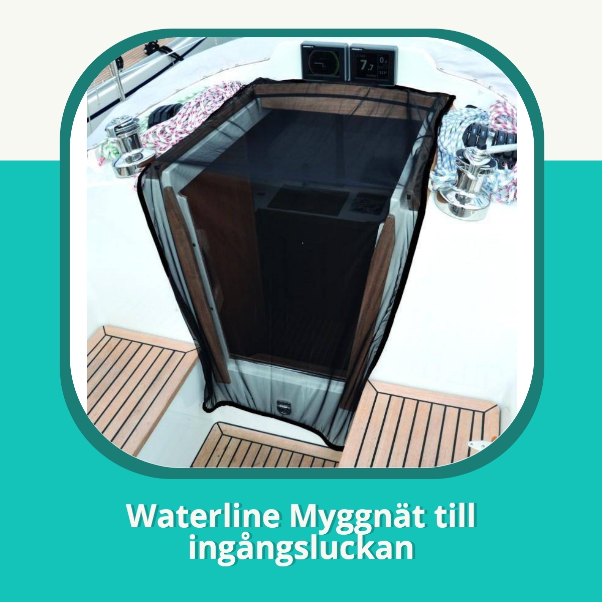 Recension Waterline Myggnät till ingångsluckan