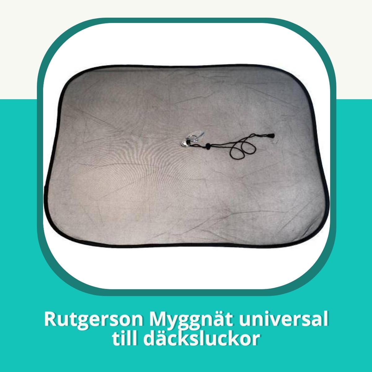 Recension af Rutgerson Myggnät universal till däcksluckor