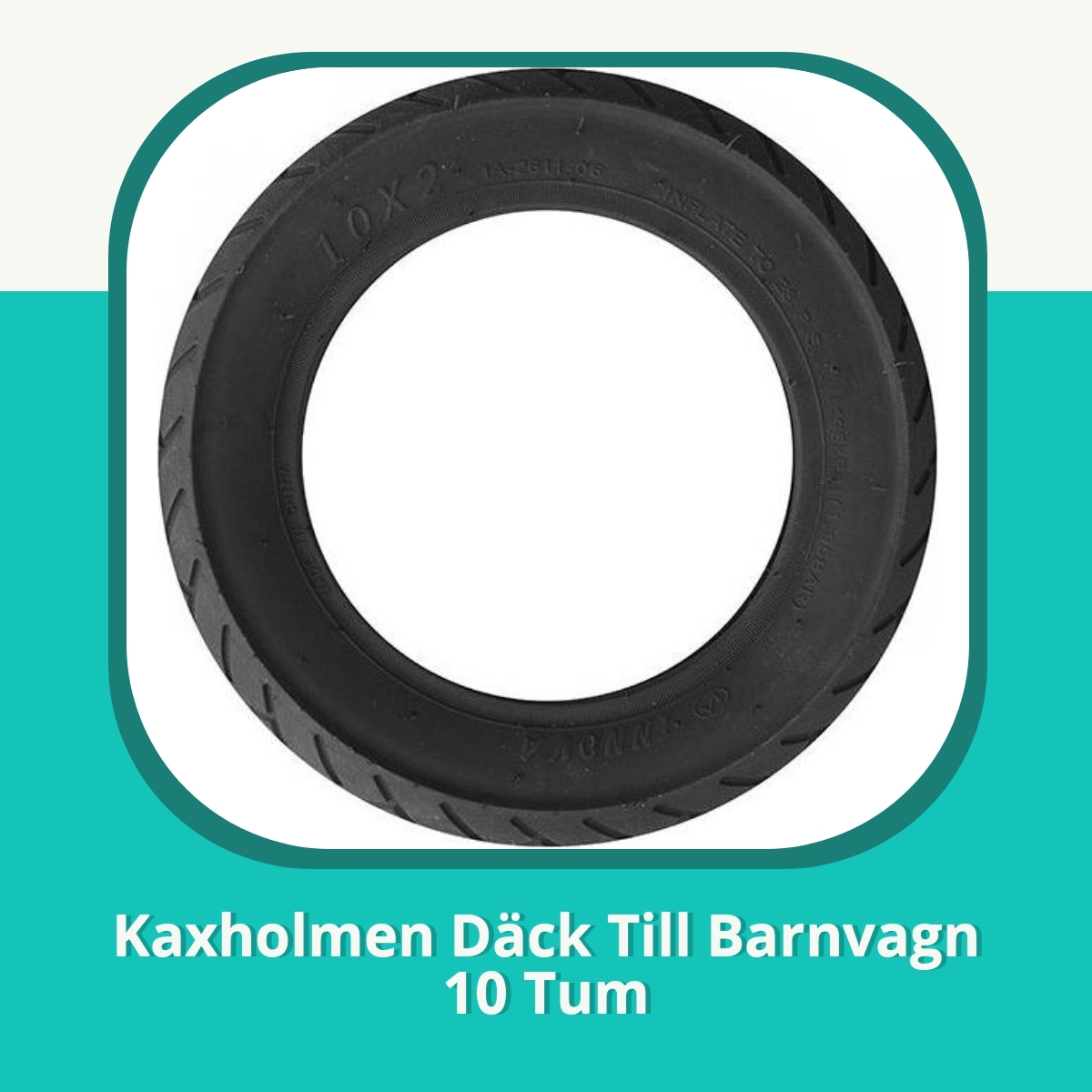 Recension af Kaxholmen Däck Till Barnvagn 10 Tum