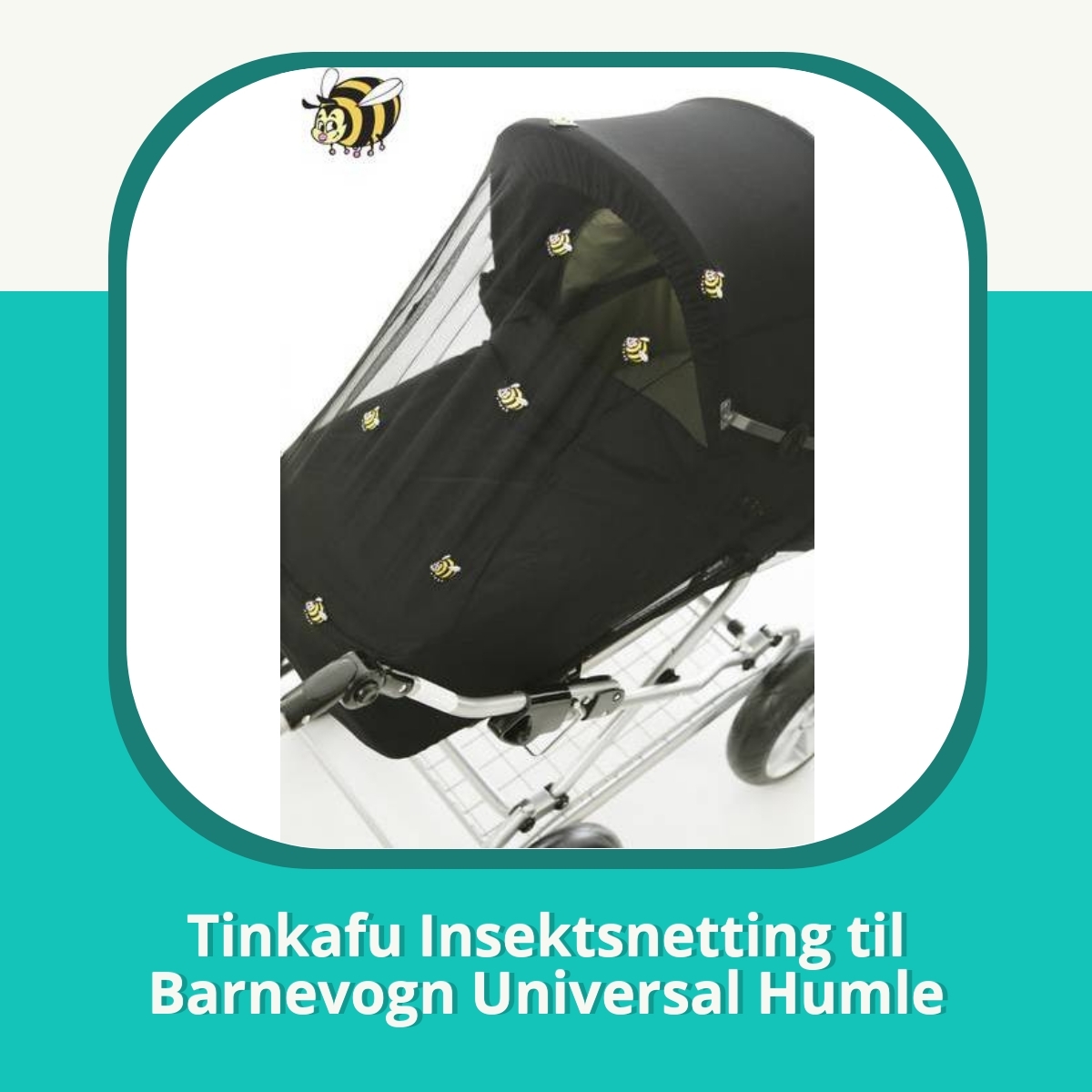 Anmeldelse af Tinkafu Insektsnetting til Barnevogn Universal Humle