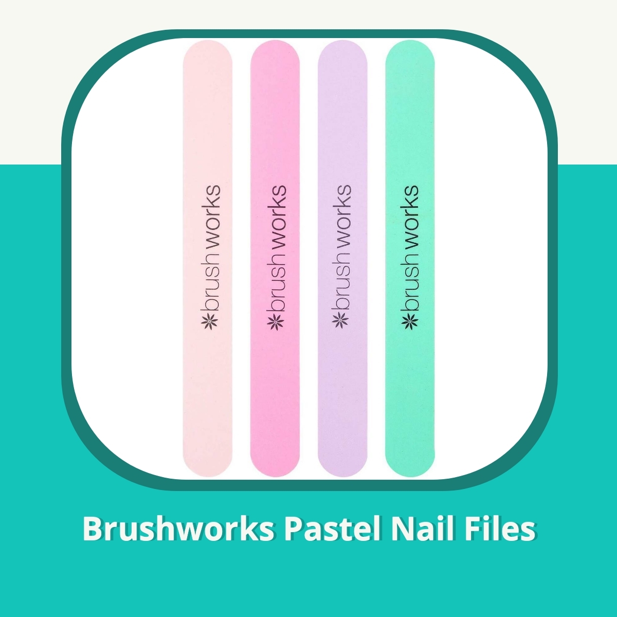 Recension af Brushworks Pastel Nail Files