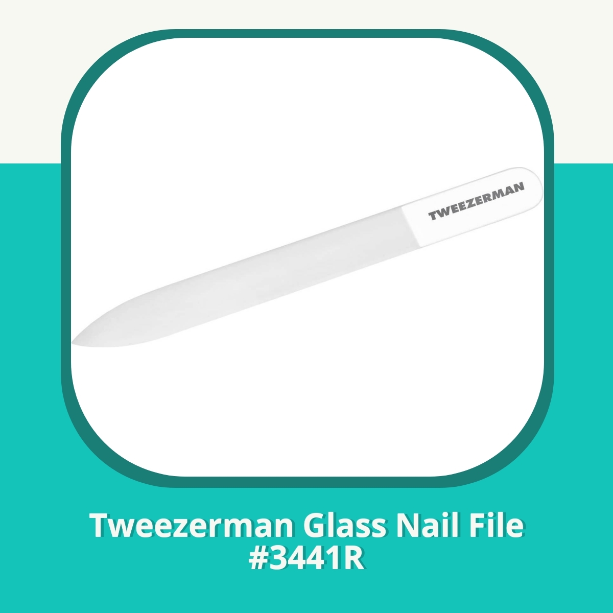 Recension af Tweezerman Glass Nail File #3441R