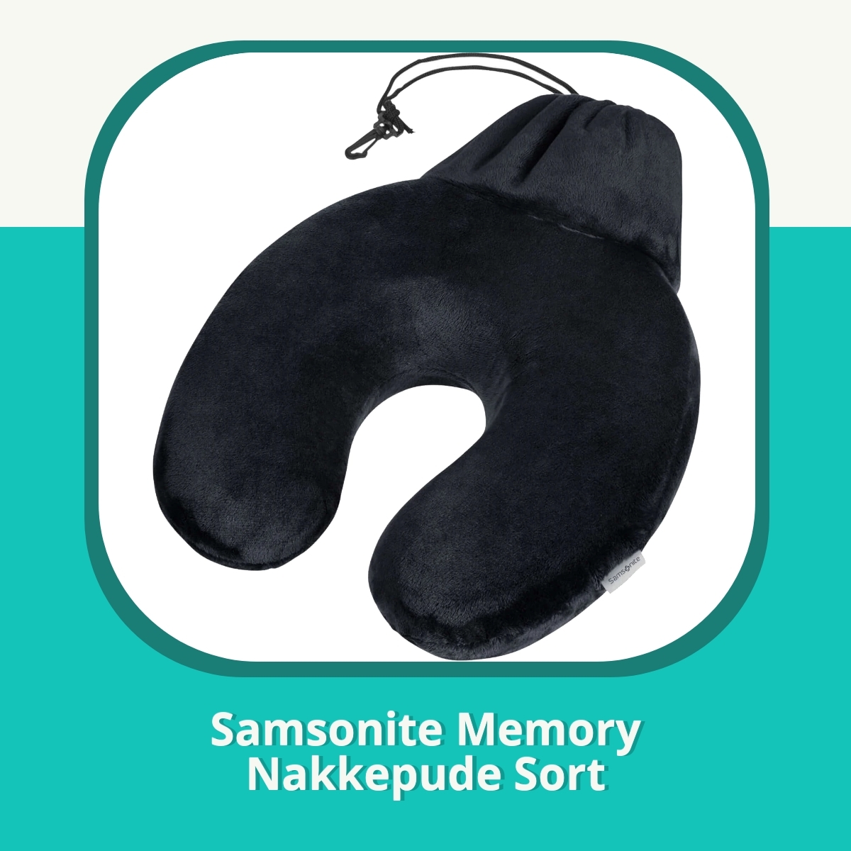Anmeldelse af Samsonite Memory Nakkepude Sort