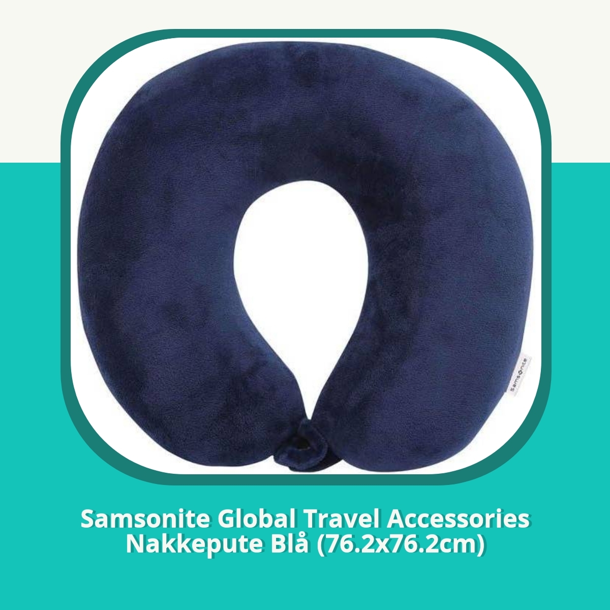 Anmeldelse Samsonite Global Travel Accessories Nakkepute Blå (76.2x76.2cm)