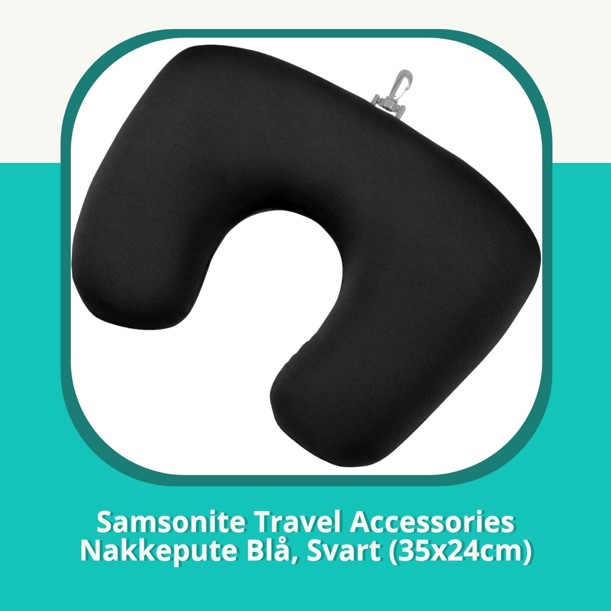 Anmeldelse af Samsonite Travel Accessories Nakkepute Blå, Svart (35x24cm)