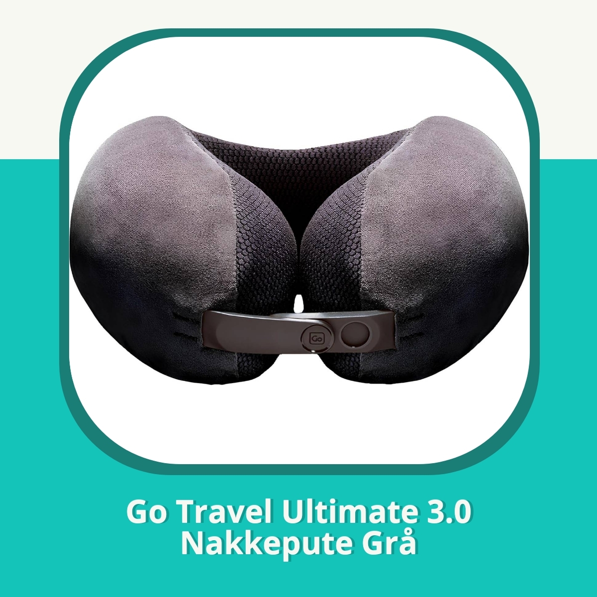 Anmeldelse af Go Travel Ultimate 3.0 Nakkepute Grå