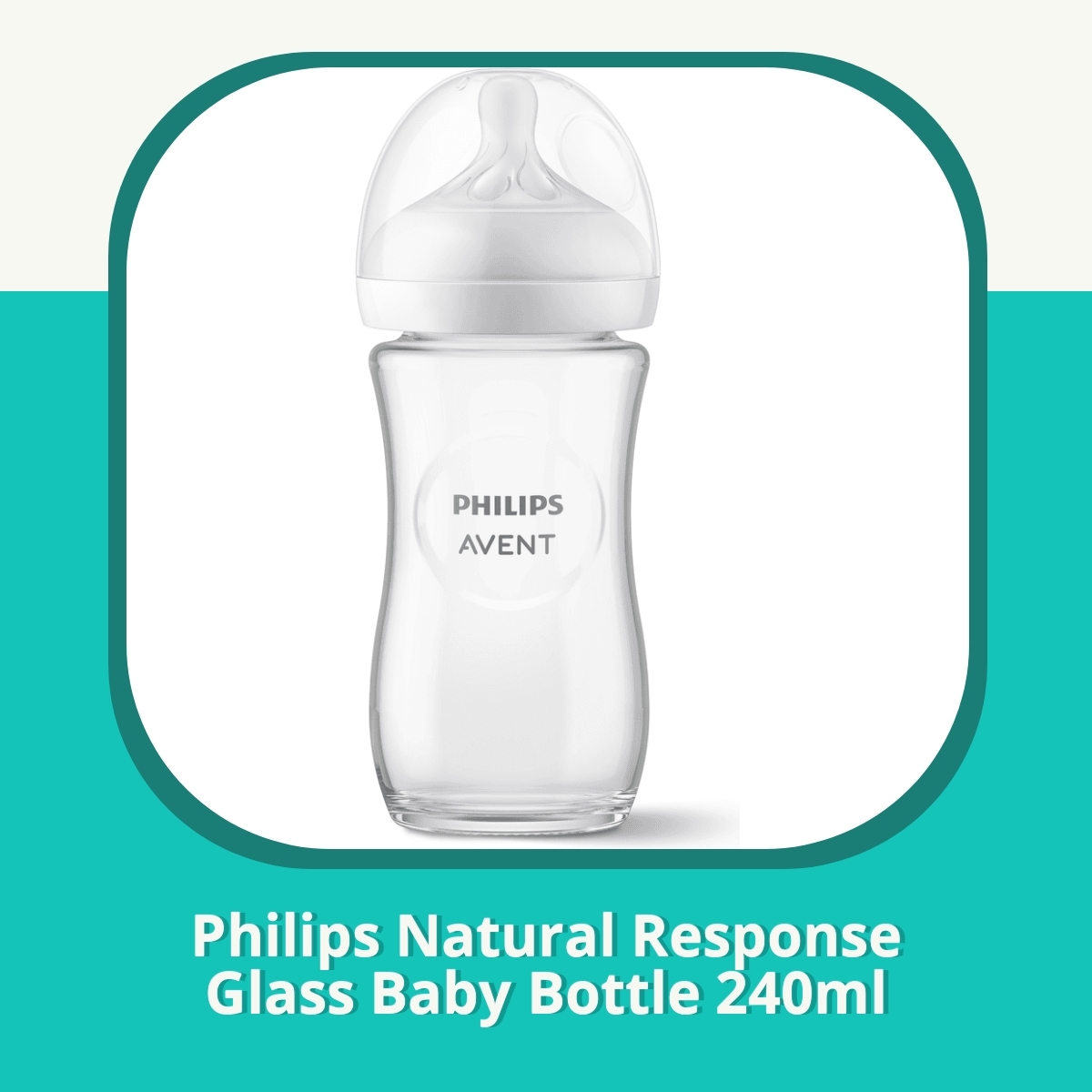 Recension af Philips Natural Response Glass Baby Bottle 240ml