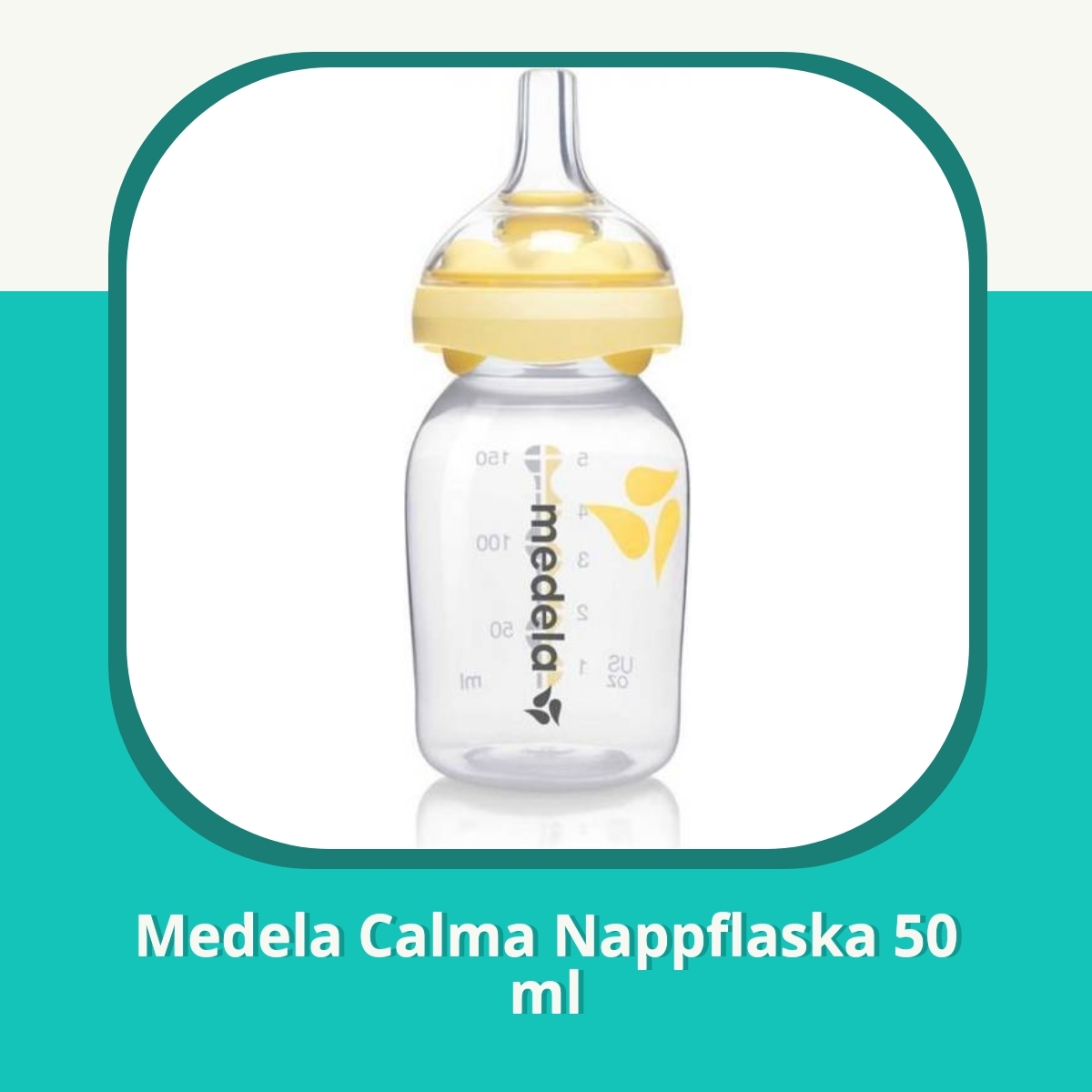 Recension af Medela Calma Nappflaska 50 ml