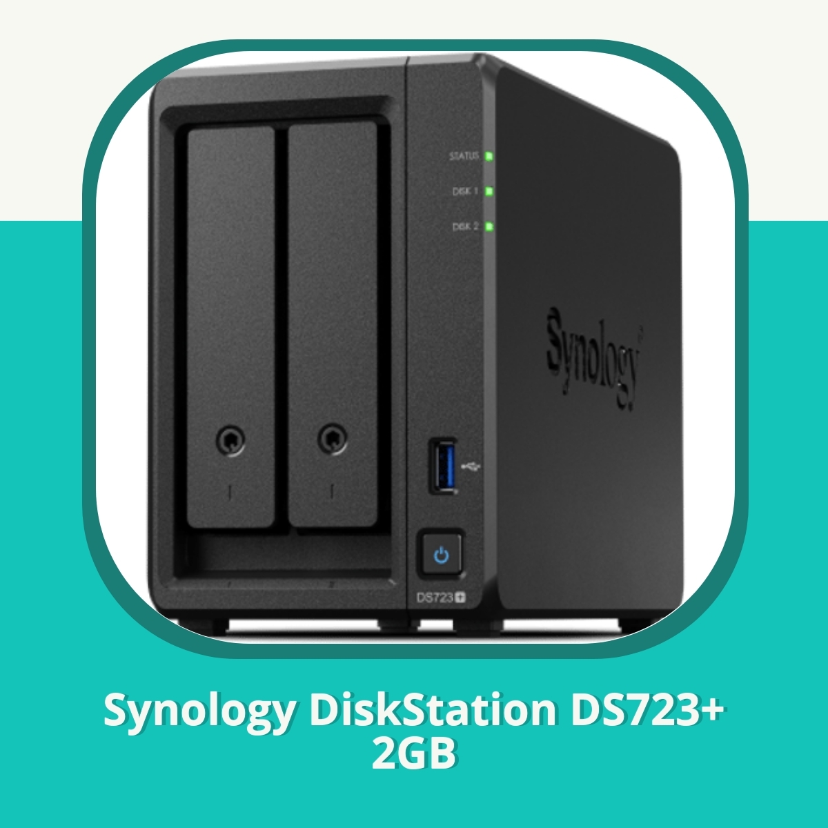 Recension af Synology DiskStation DS723+ 2GB