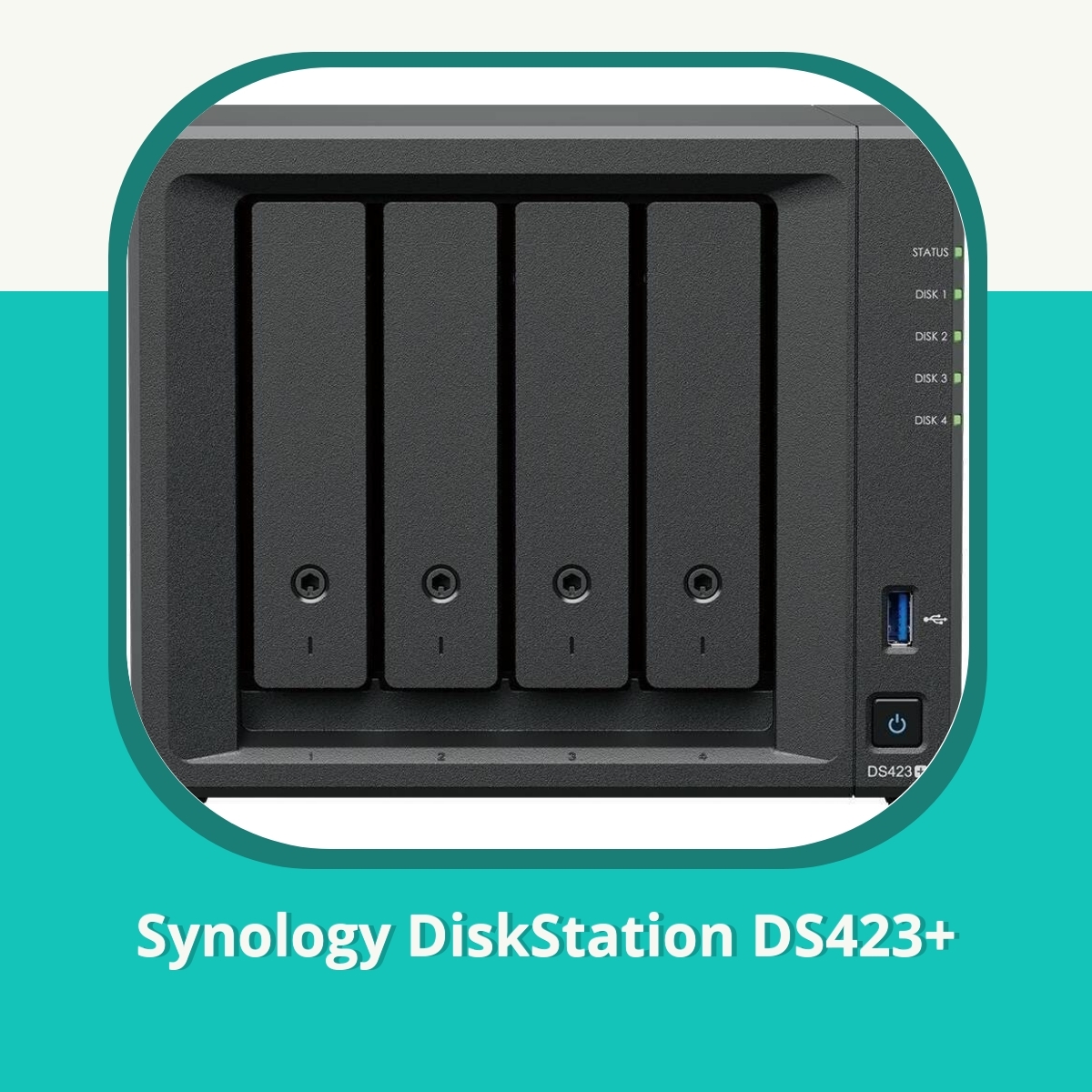 Anmeldelse af Synology DiskStation DS423+