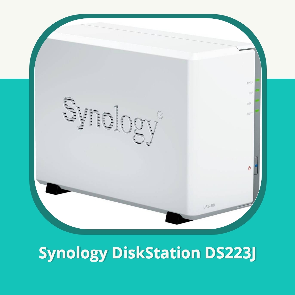 Anmeldelse af Synology DiskStation DS223J