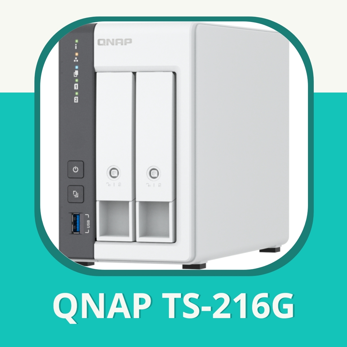 Anmeldelse af QNAP TS-216G