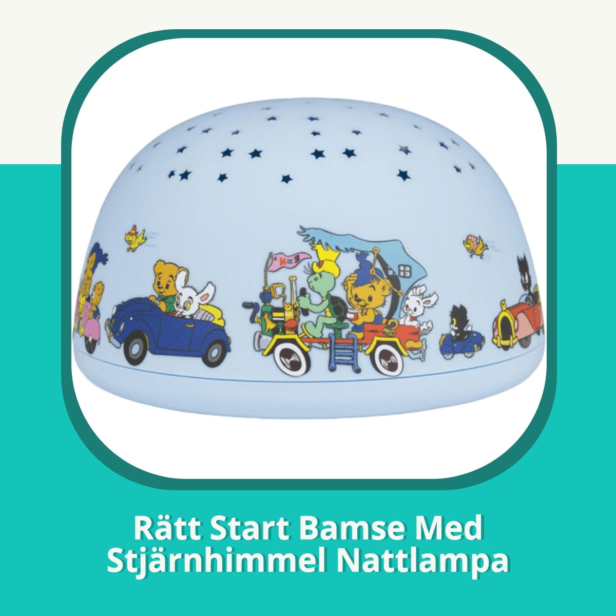 Recension af Rätt Start Bamse Med Stjärnhimmel Nattlampa