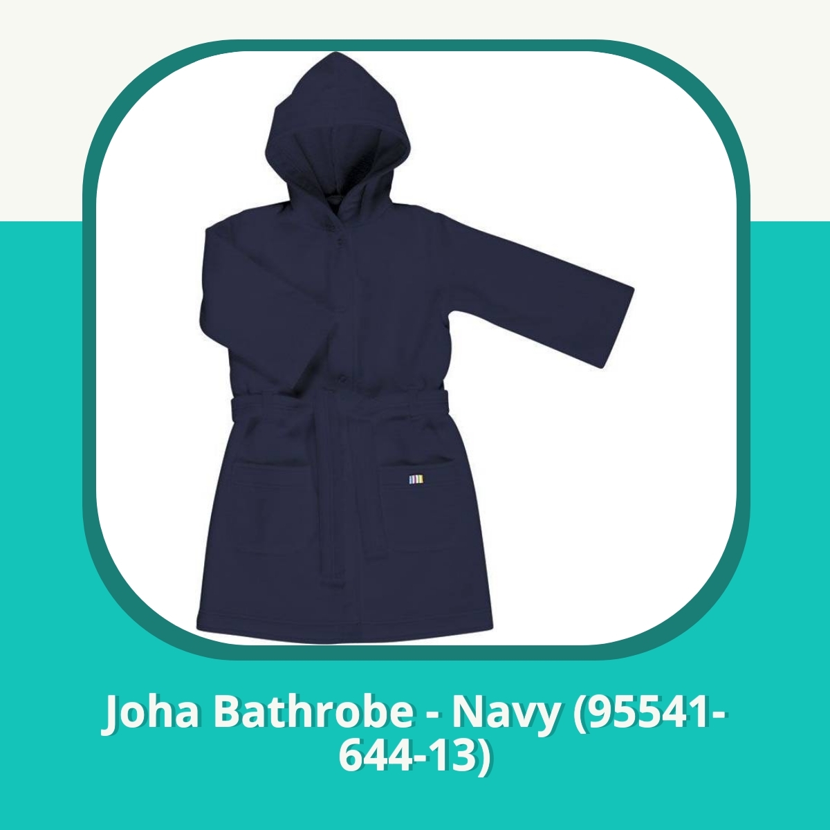 Anmeldelse af Joha Bathrobe - Navy (95541-644-13)