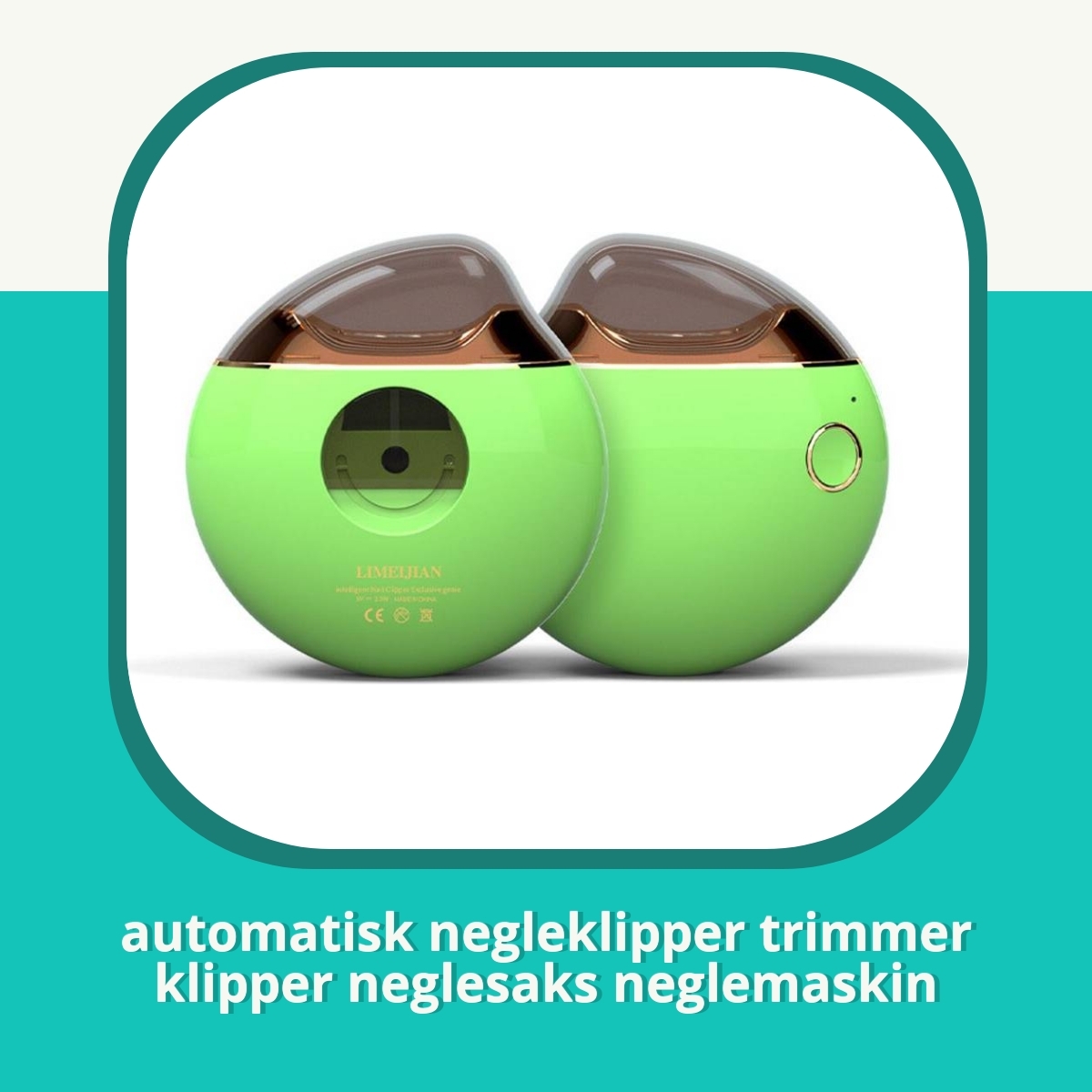 Anmeldelse af automatisk negleklipper trimmer klipper neglesaks neglemaskin