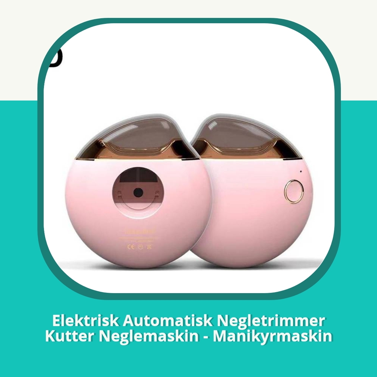 Anmeldelse af Elektrisk Automatisk Negletrimmer Kutter Neglemaskin - Manikyrmaskin