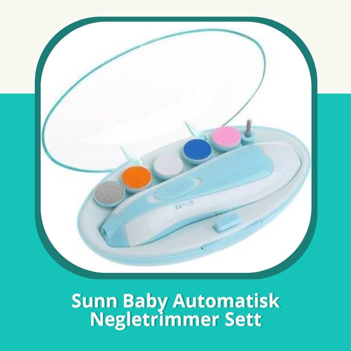 Anmeldelse af Sunn Baby Automatisk Negletrimmer Sett