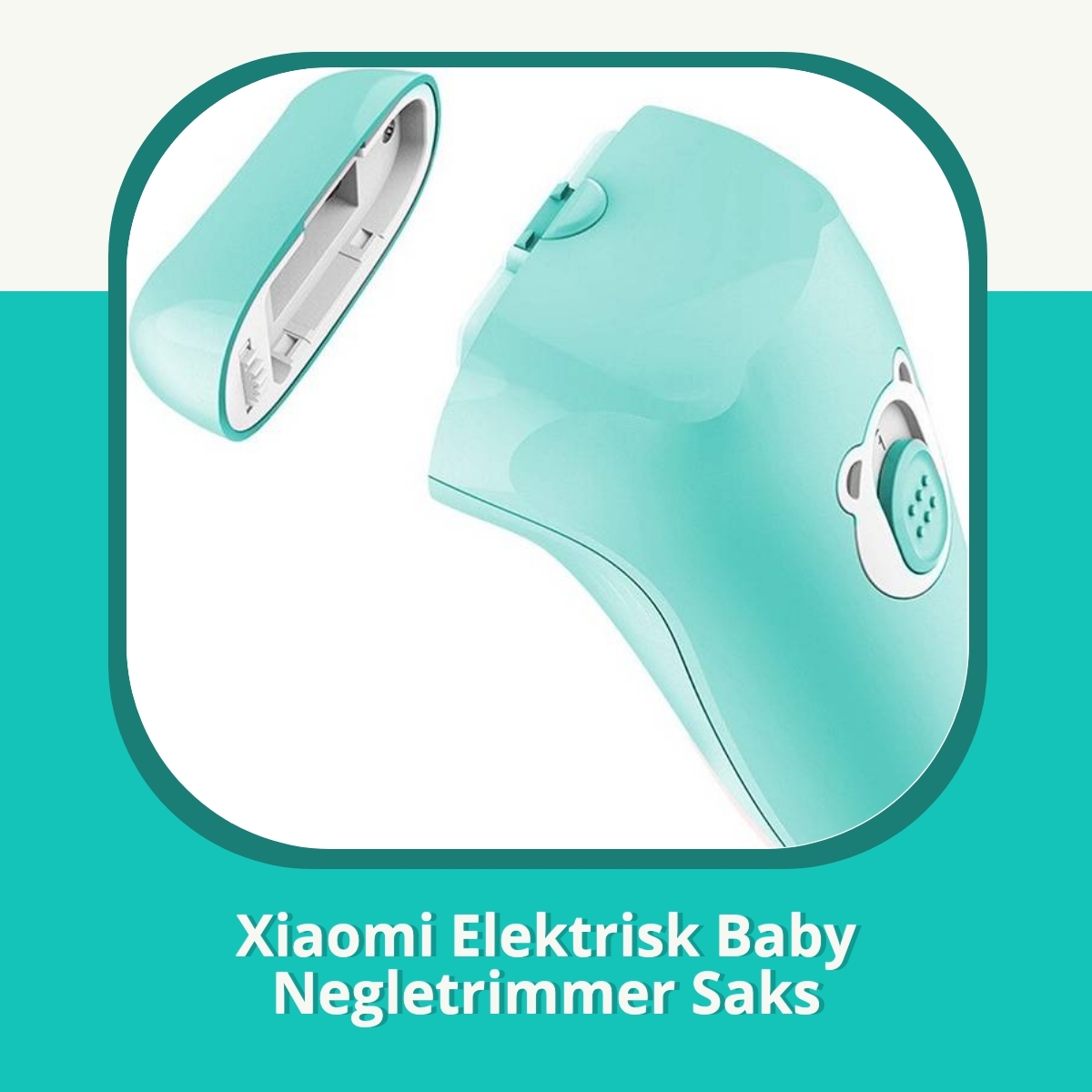 Anmeldelse af Xiaomi Elektrisk Baby Negletrimmer Saks