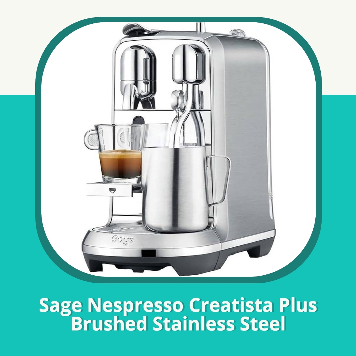 Recension af Sage Nespresso Creatista Plus Brushed Stainless Steel