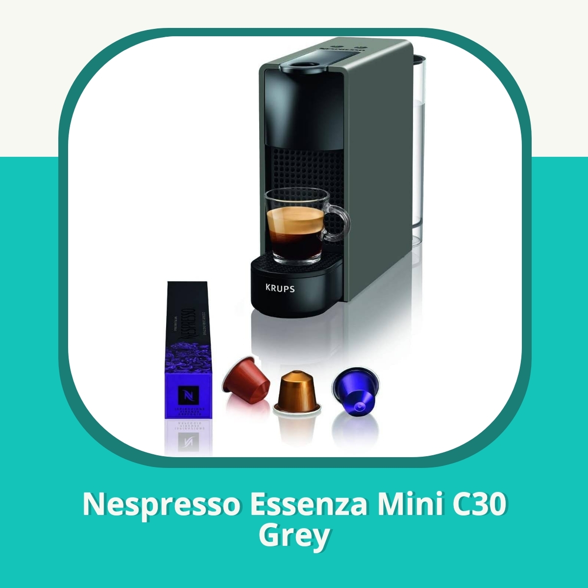Anmeldelse af Nespresso Essenza Mini C30 Grey