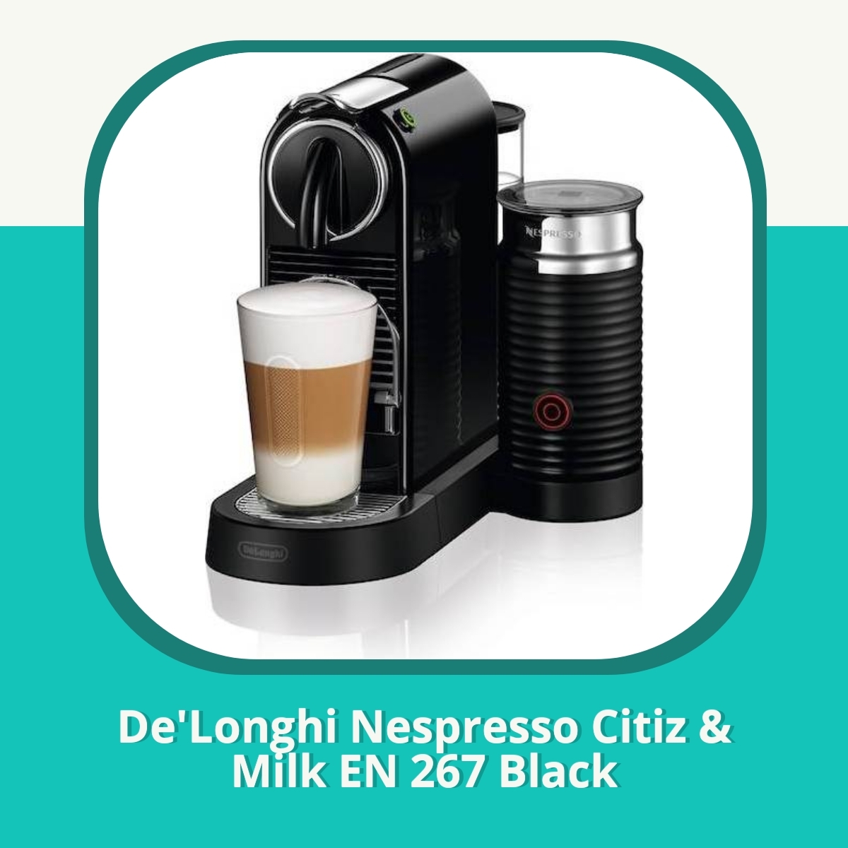 Anmeldelse af De'Longhi Nespresso Citiz & Milk EN 267 Black