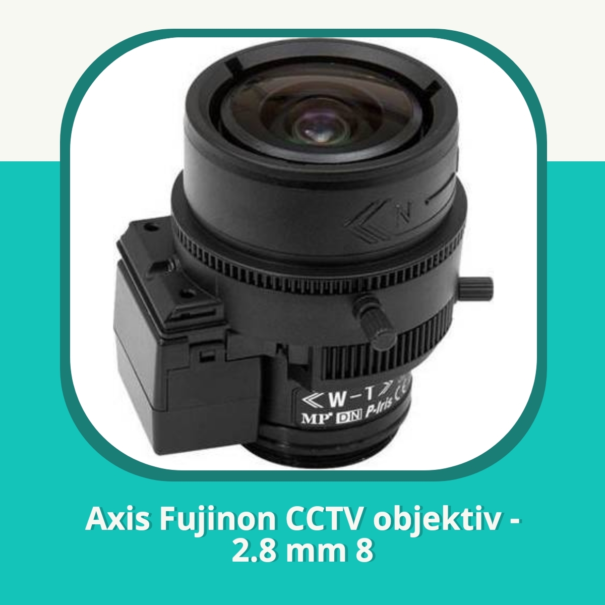 Anmeldelse af Axis Fujinon CCTV objektiv - 2.8 mm 8