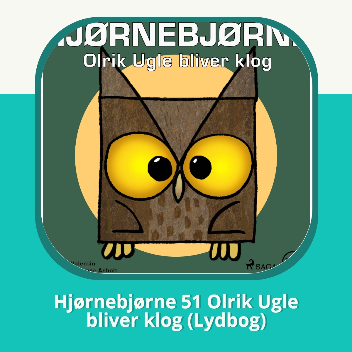 Anmeldelse af Hjørnebjørne 51 Olrik Ugle bliver klog (Lydbog)
