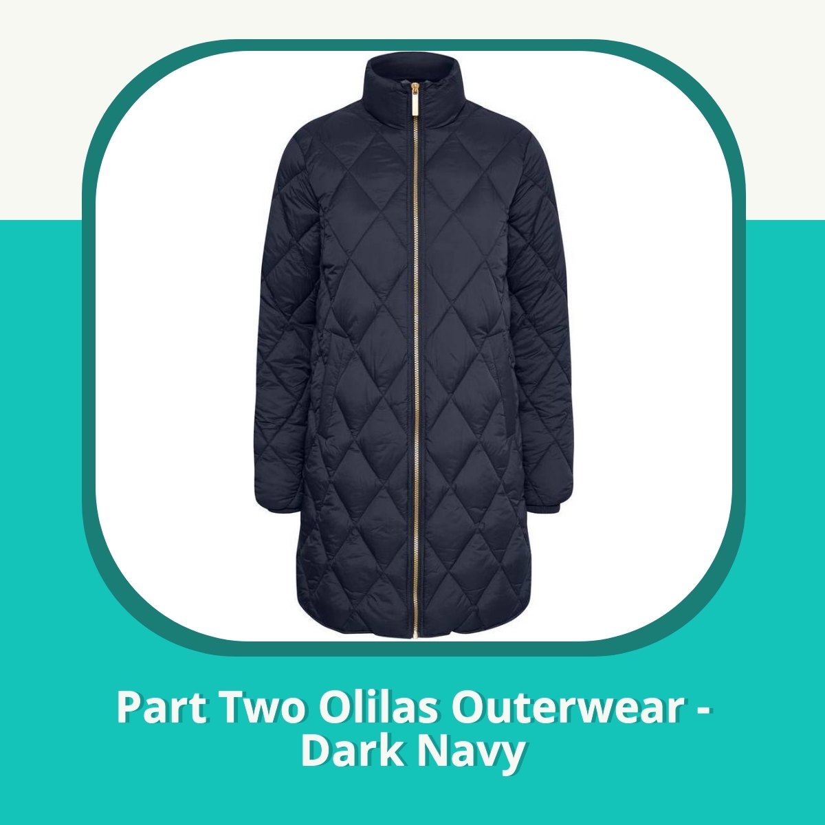 Anmeldelse af Part Two Olilas Outerwear - Dark Navy