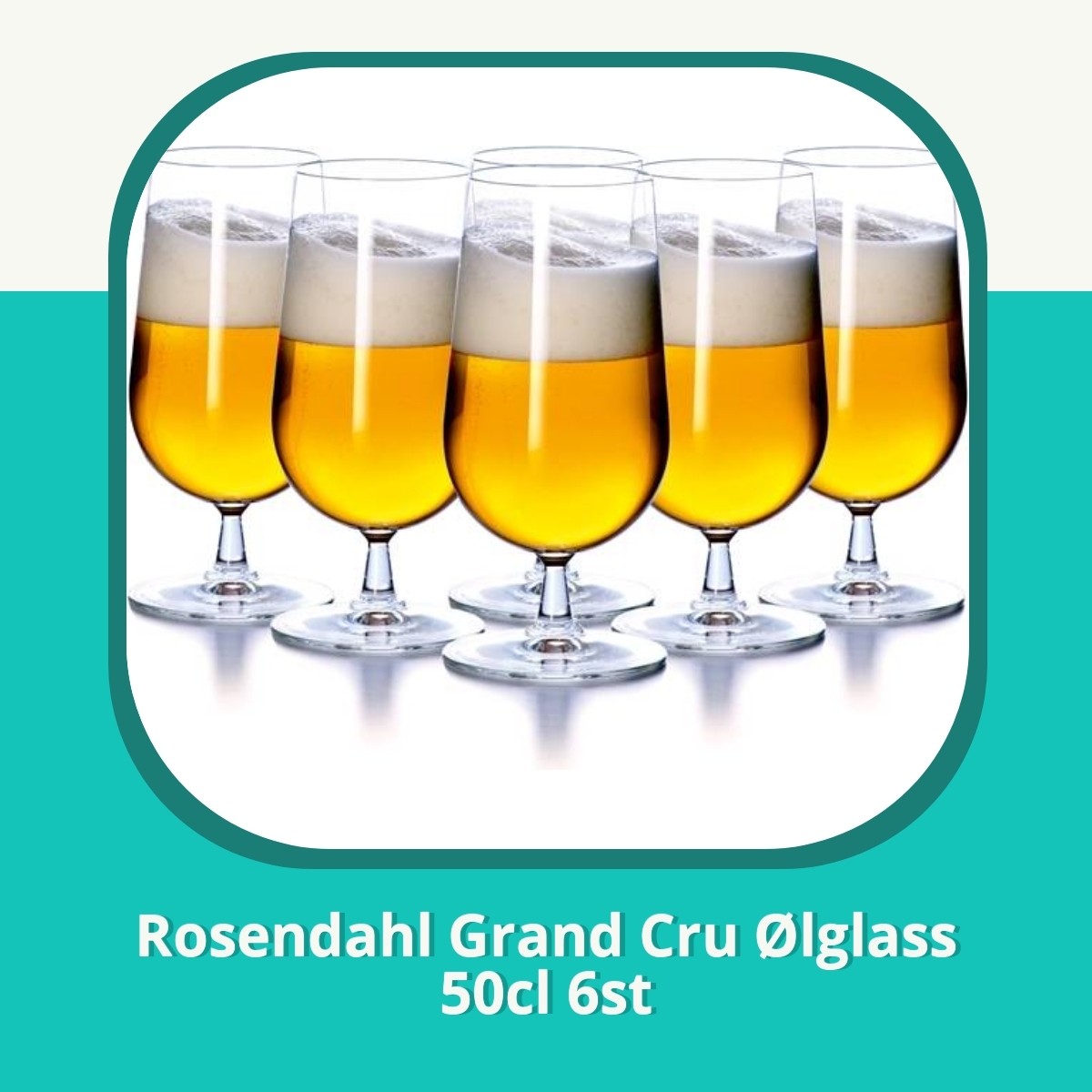 Anmeldelse af Rosendahl Grand Cru Ølglass 50cl 6st