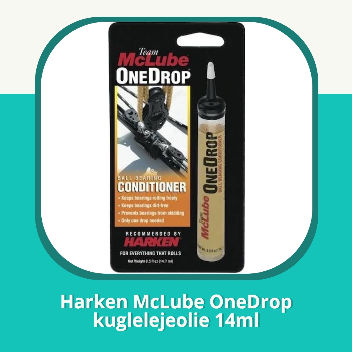 Anmeldelse af Harken McLube OneDrop kuglelejeolie 14ml