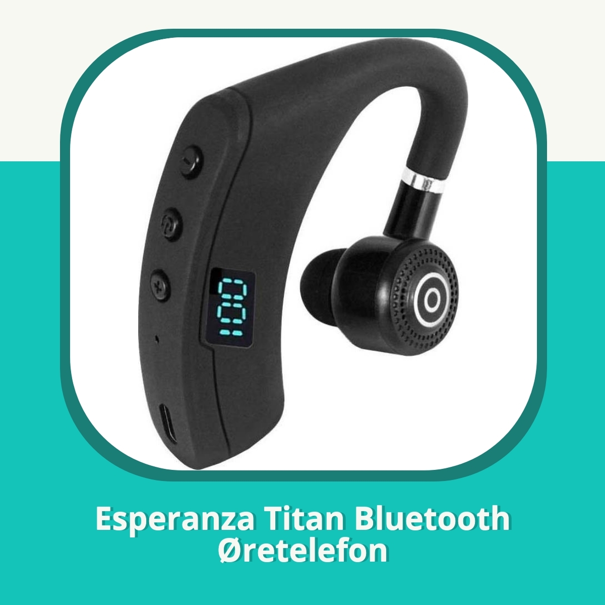 Anmeldelse af Esperanza Titan Bluetooth Øretelefon