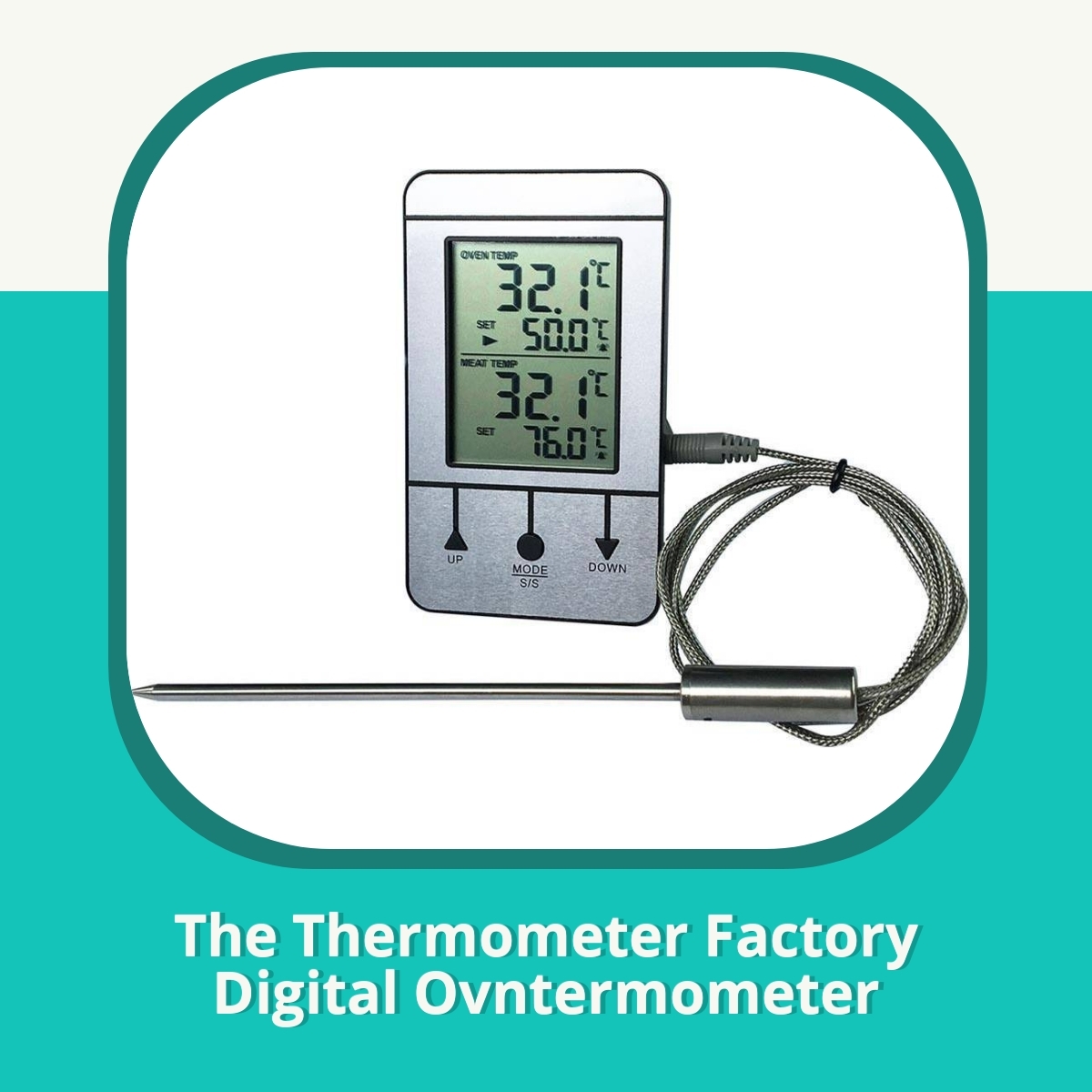 Anmeldelse af The Thermometer Factory Digital Ovntermometer