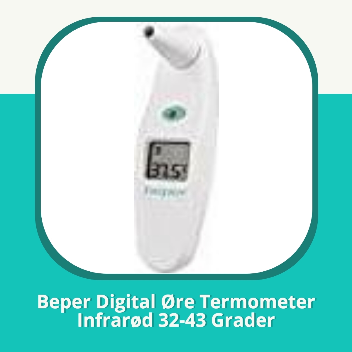 Anmeldelse af Beper Digital Øre Termometer Infrarød 32-43 Grader