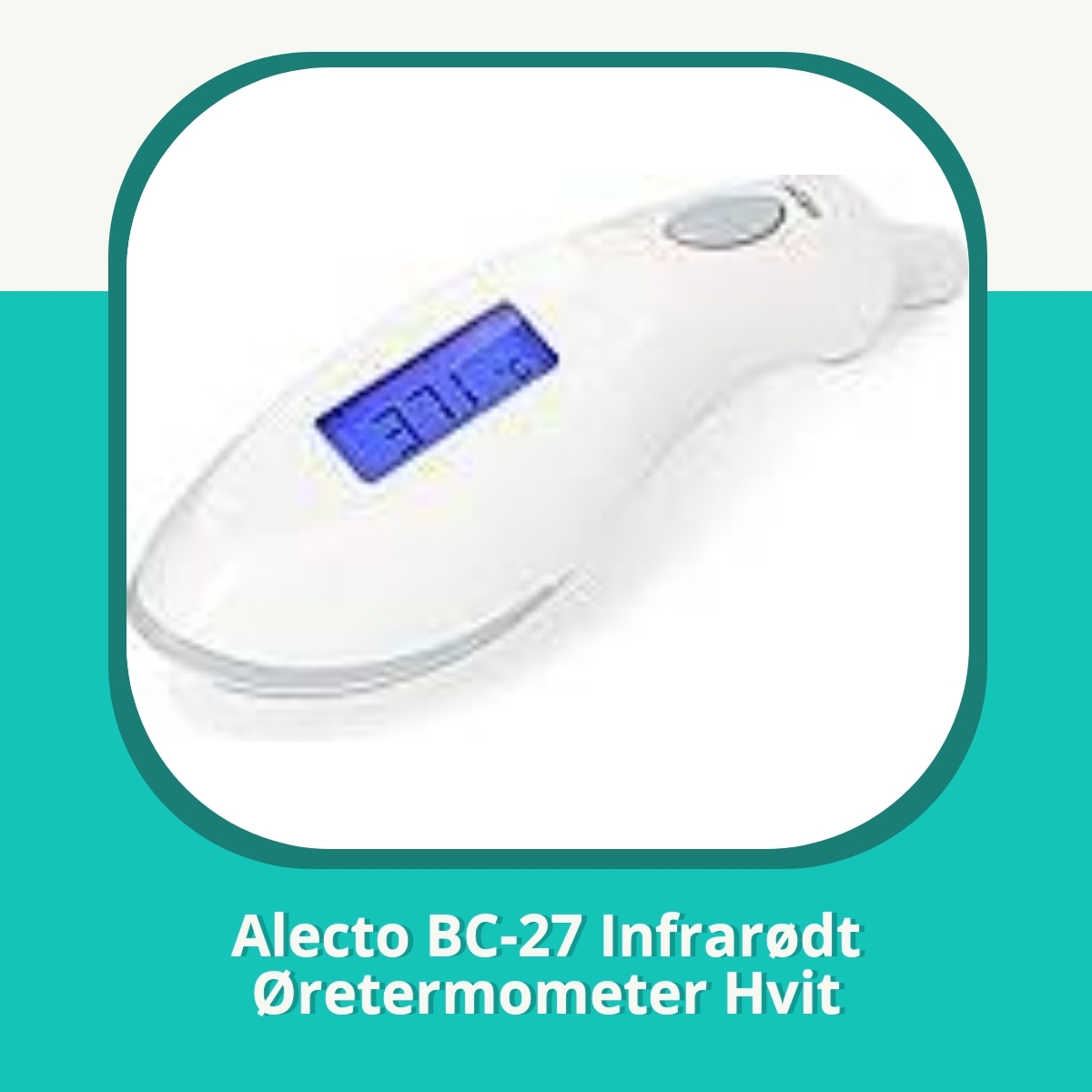 Anmeldelse Alecto BC-27 Infrarødt Øretermometer Hvit