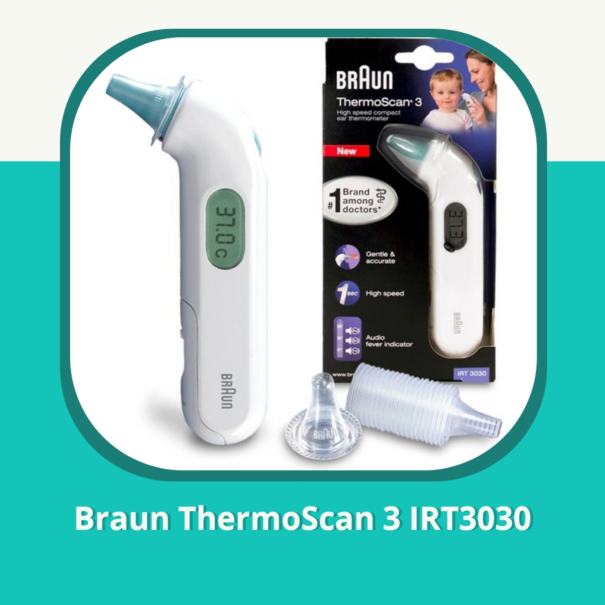 Anmeldelse af Braun ThermoScan 3 IRT3030