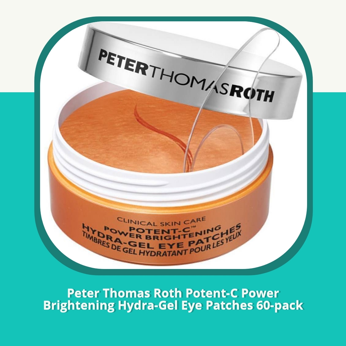 Recension af Peter Thomas Roth Potent-C Power Brightening Hydra-Gel Eye Patches 60-pack