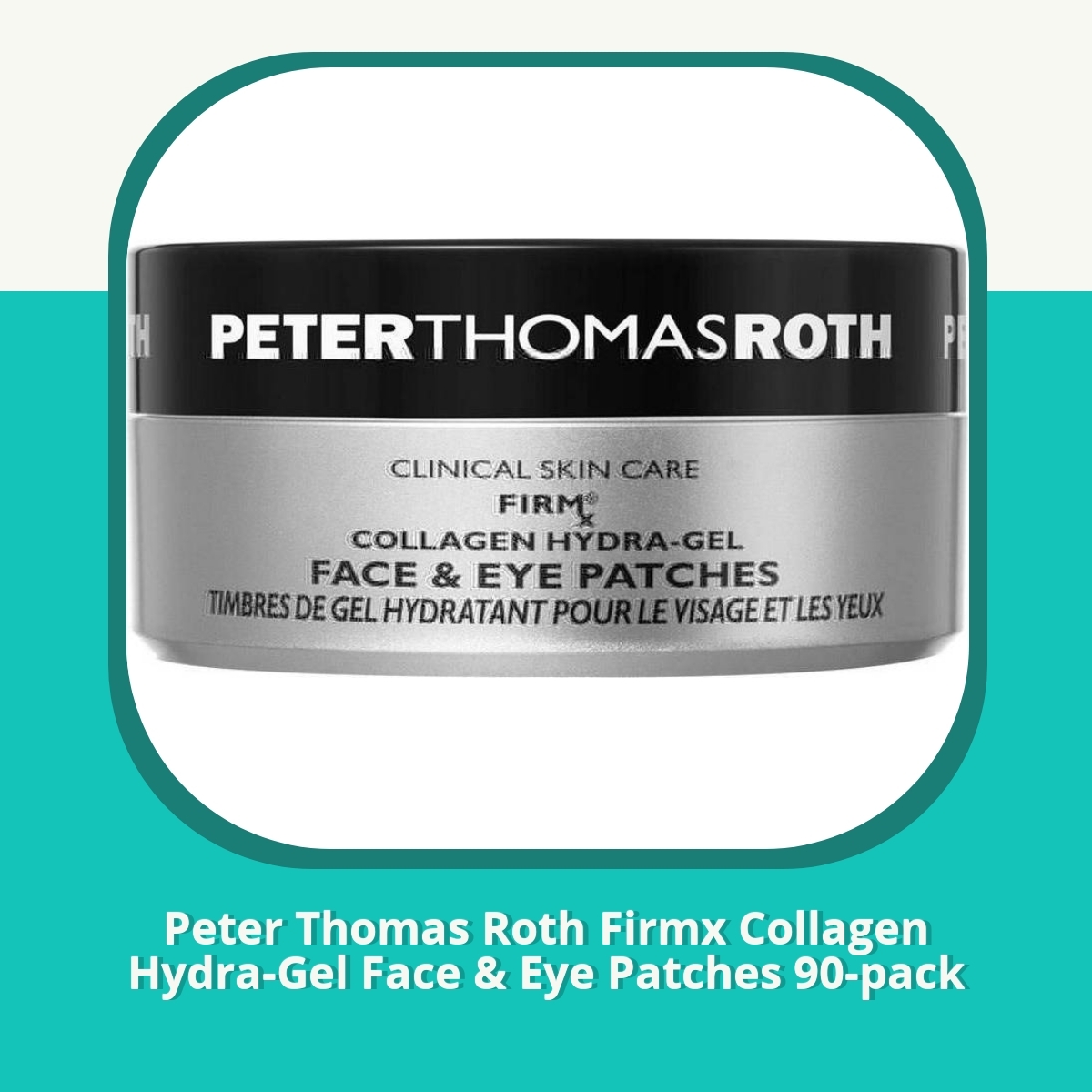 Recension af Peter Thomas Roth Firmx Collagen Hydra-Gel Face & Eye Patches 90-pack