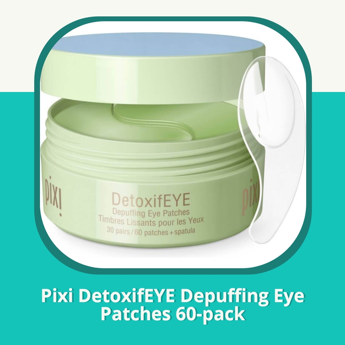 Recension af Pixi DetoxifEYE Depuffing Eye Patches 60-pack