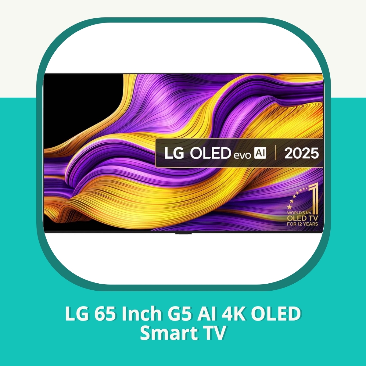 Anmeldelse af LG 65 Inch G5 AI 4K OLED Smart TV