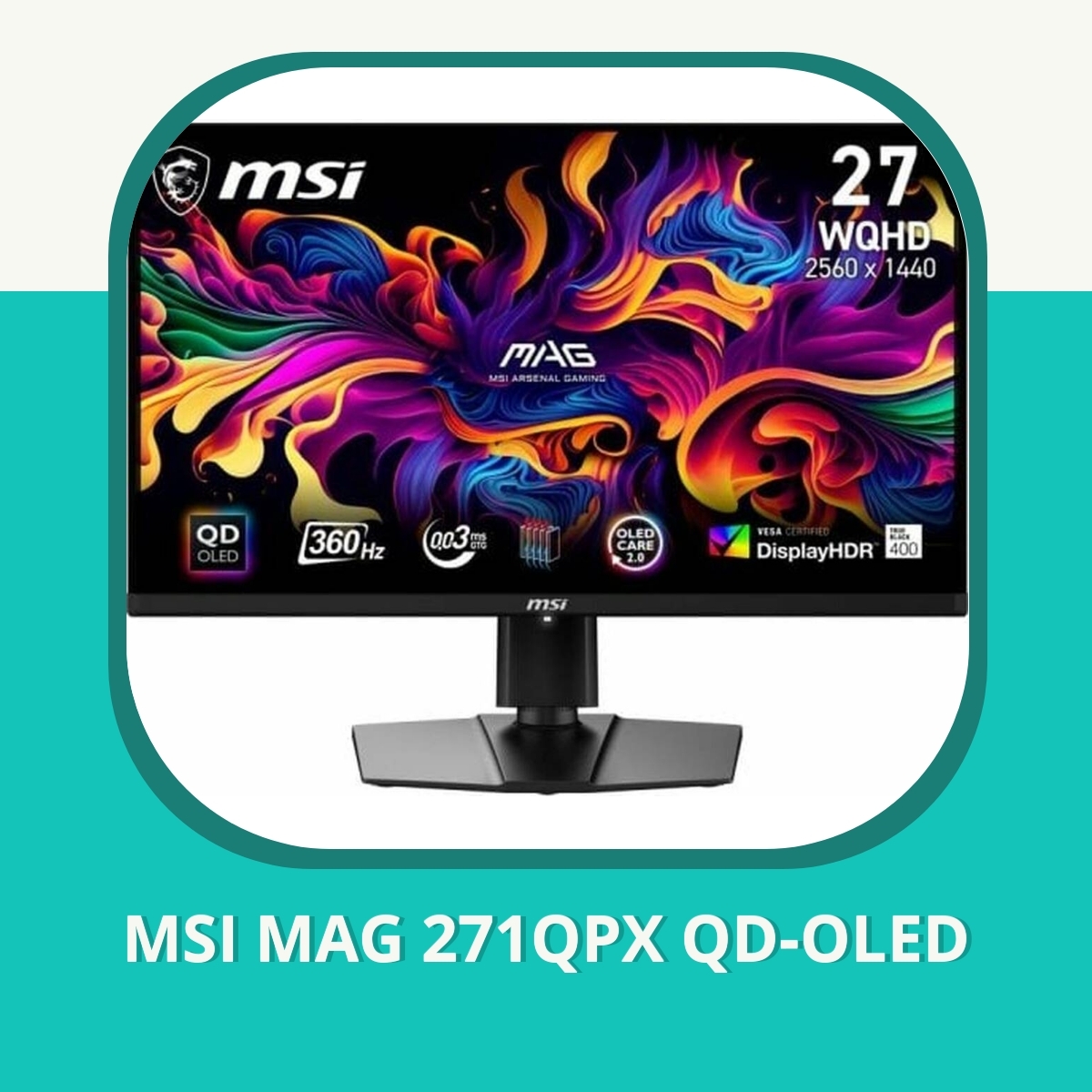 Recension af MSI MAG 271QPX QD-OLED